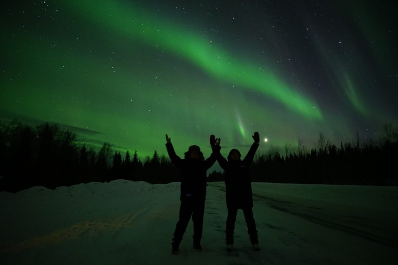 Северное сияние - увидеть и влюбиться