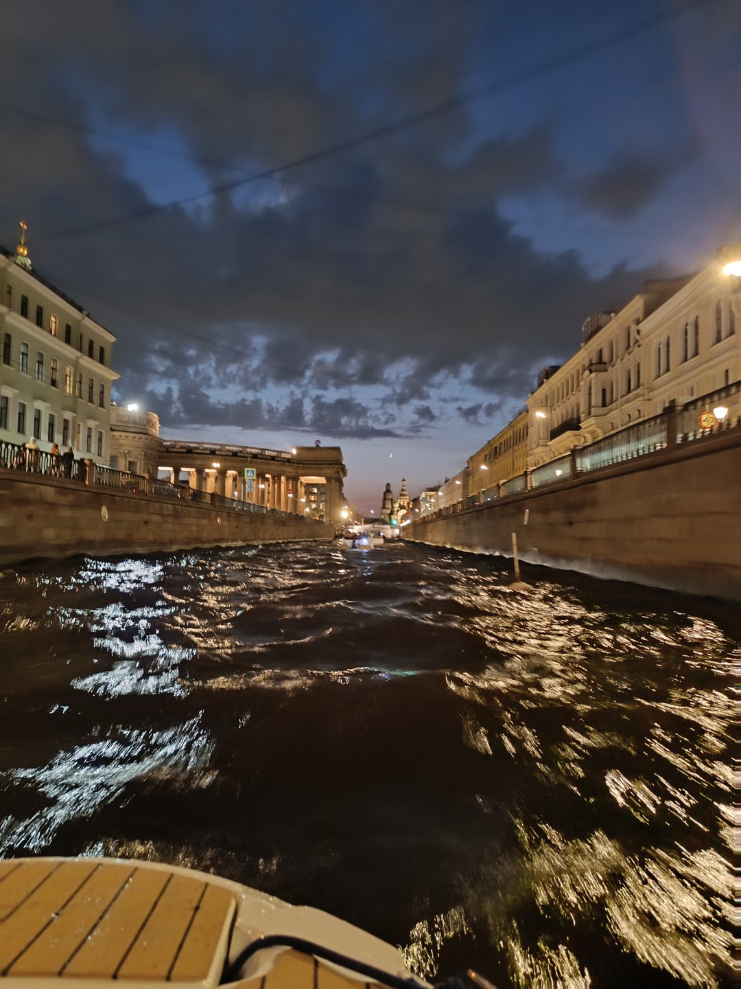 Развод мостов - на катере (Сергей)