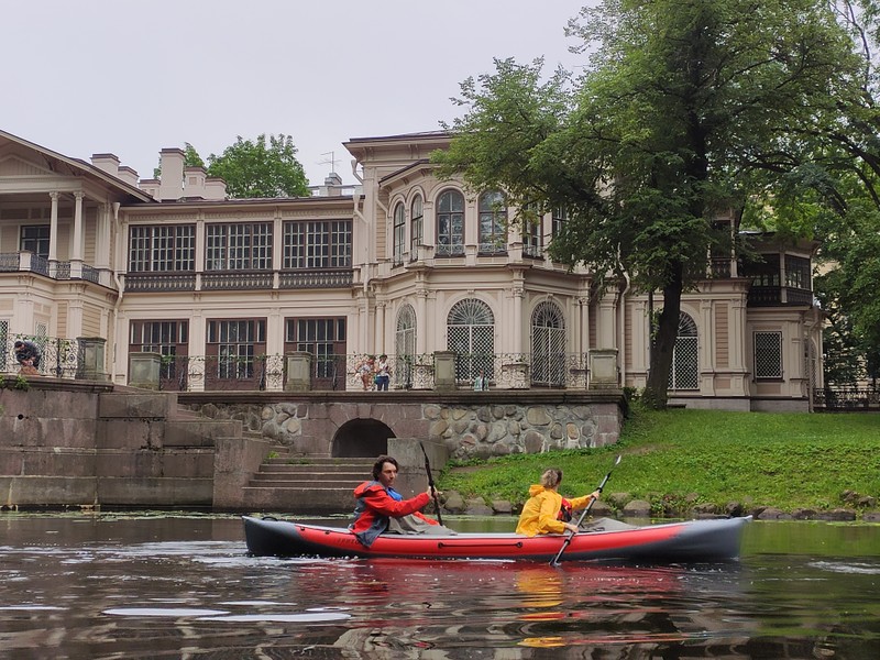К парковым островам Петербурга - на каяках
