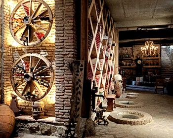 Винодельня среди гор Картли