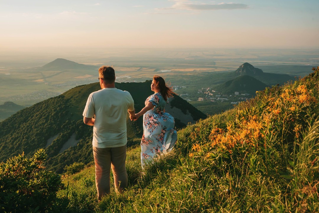 Пятигорские пейзажи: фотосессия на горе Бештау (Лиза)