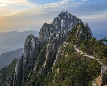 Хуаншань: Мост фей и вершина Лотоса