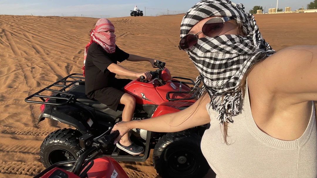 Пустынное сафари в Дубае (Ирина)