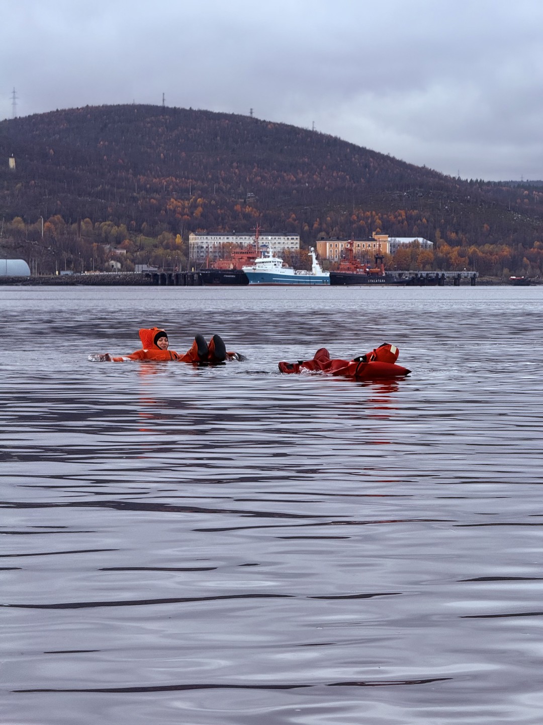 Айс-флоатинг в Мурманске (Анна)