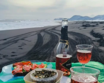 Смотровые площадки, Халактырский пляж