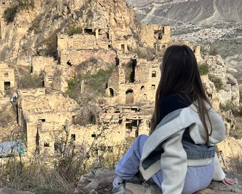 Аул Кахиб и Заибский перевал