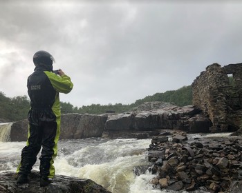 Саамское капище и водопады