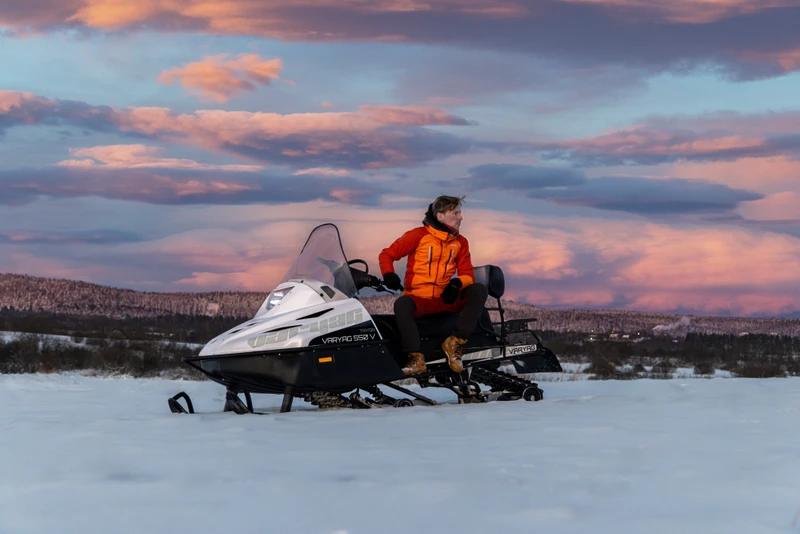 Фото к экскурсии Путешествие на снегоходах в Сортавале
