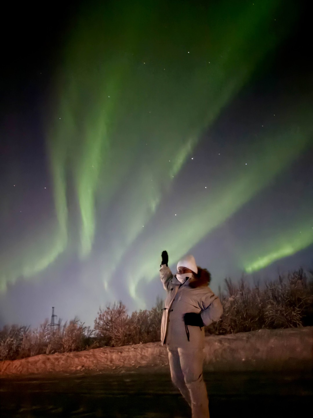 Северное сияние: чудо света в Мурманске (Влада)