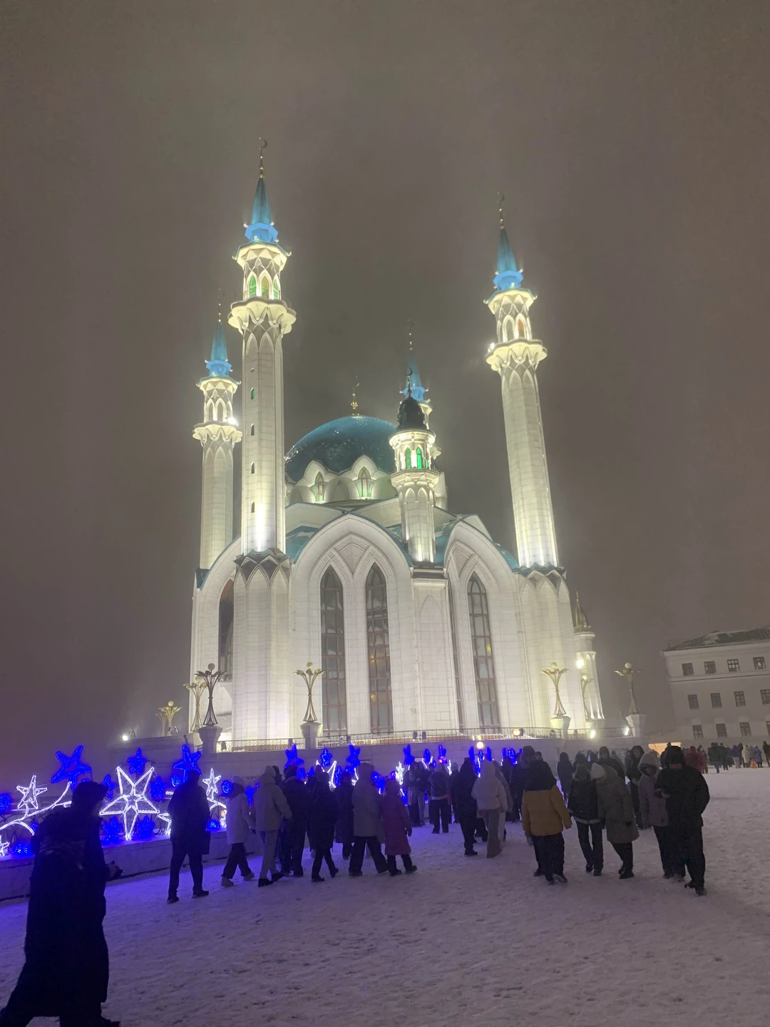 Новогодний кремль - сказка в центре Казани (Екатерина)