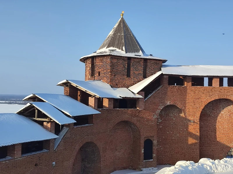 Пешком по центру Нижнего Новгорода