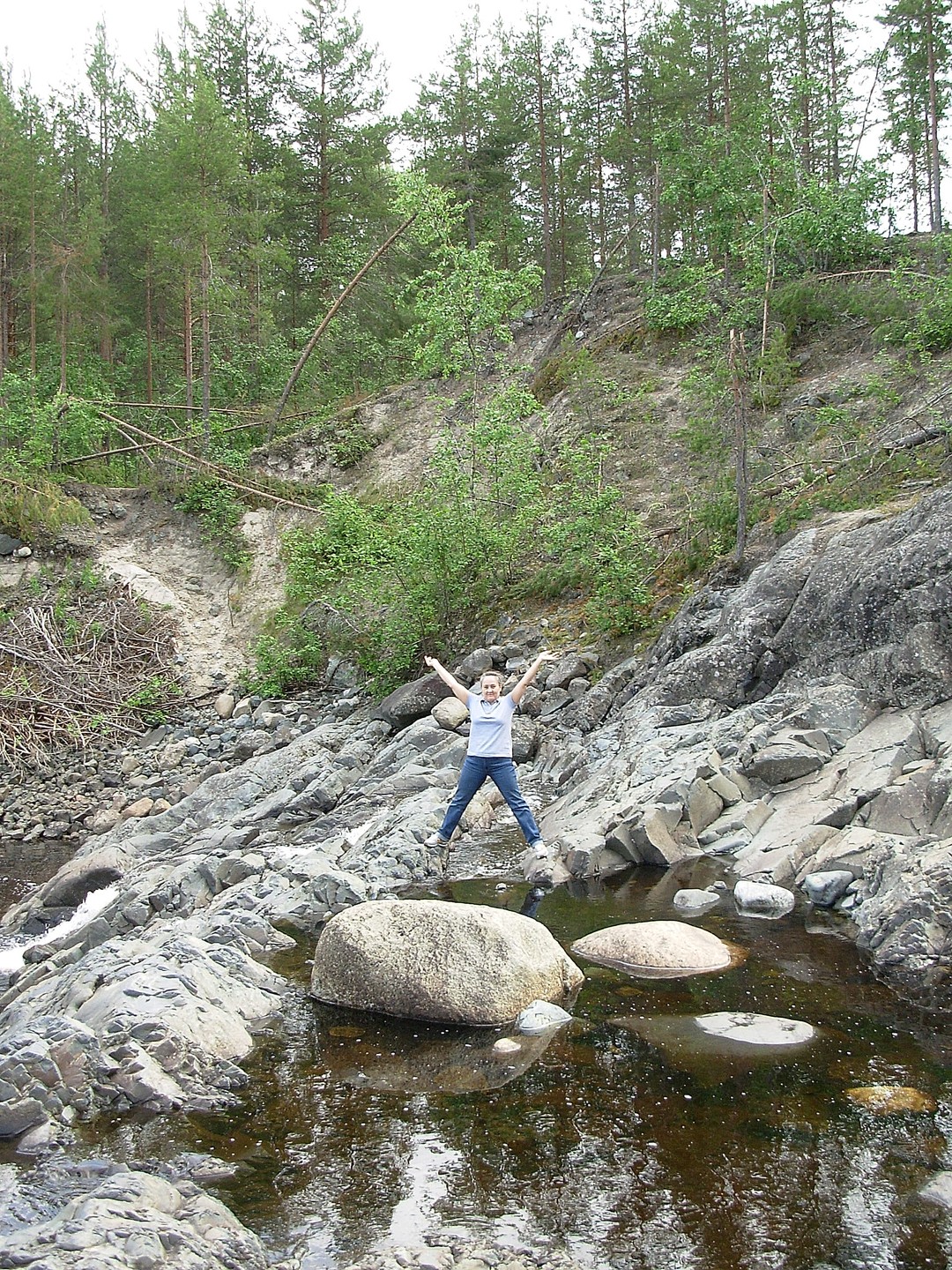 Палеовулкан Гирвас и водопад Кивач - два чуда Карелии (Елена)