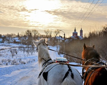 Прогулка по Суздалю и катание на тройке