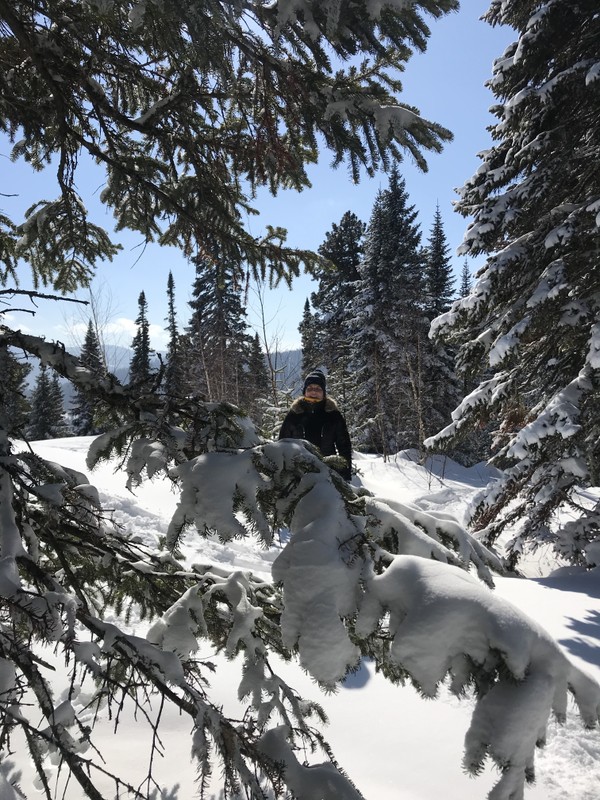 Прогулка на снегоступах в Шерегеше