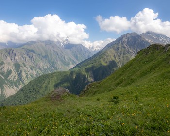 Селение Мизур, путь до Верхнего Фиагдона