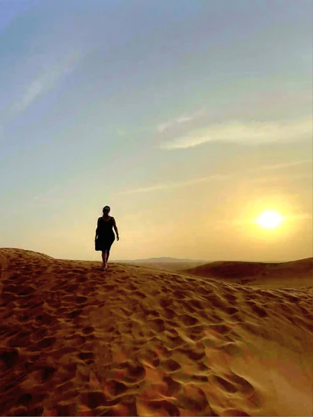 Справила свой день рождения на сафари в пустыне в Дубай — всё прошло великолепно