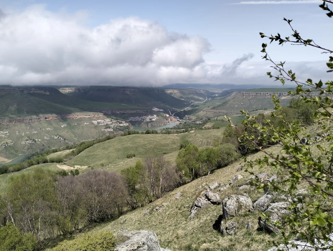 На плато Бермамыт в мини-группе (Елена)