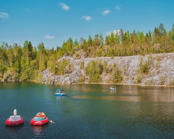 Крепость Корела, кирха Яккимаа, чайные мастер-класс и дегстация, водопад Ахвенкоски и парк «Рускеала»