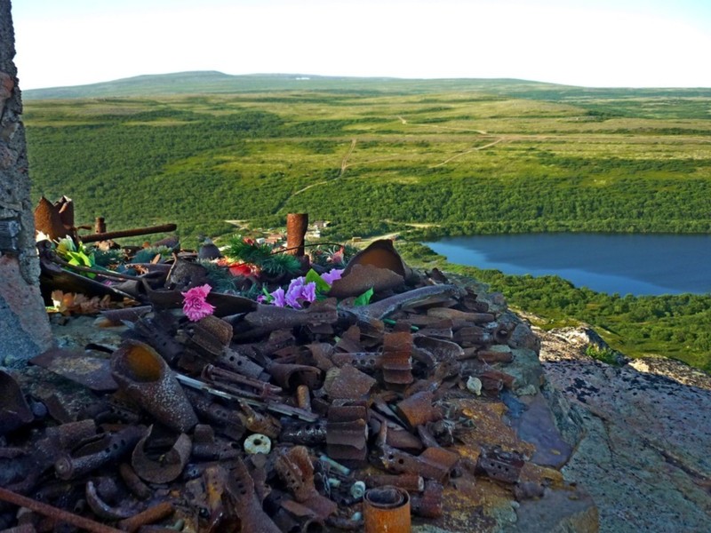 Виды Хребет Муста-Тунтури: по следам войны — из Мурманска