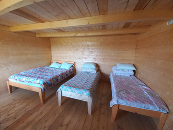 Спуск в Курайскую степь, озеро Джангысколь