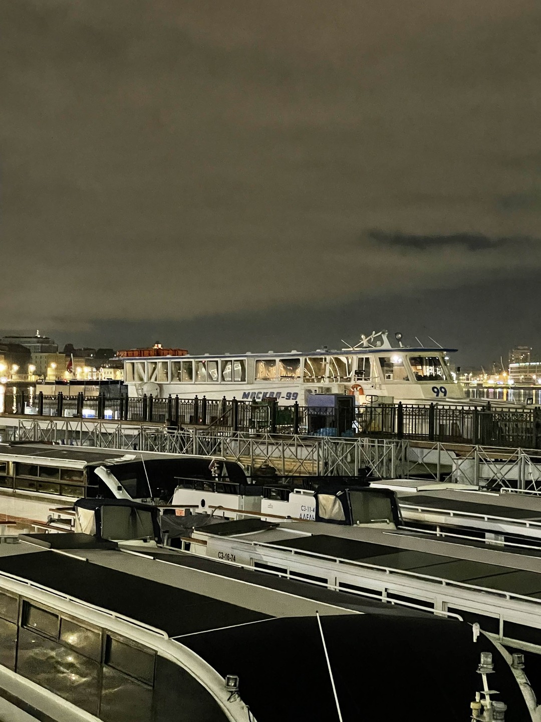 Пять разводных мостов - на теплоходе с гидом (Марина)