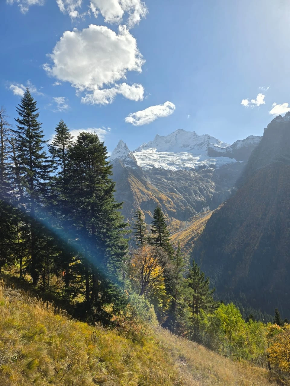 В Домбай с Дмитрием 6 октября 2025 (компанией из 4 человек) сьездили отлично! Ехали из Ессентуков