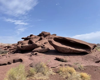 Горы Актау и Катутау