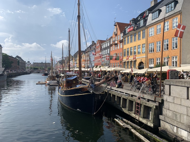 Классический Копенгаген на автомобиле