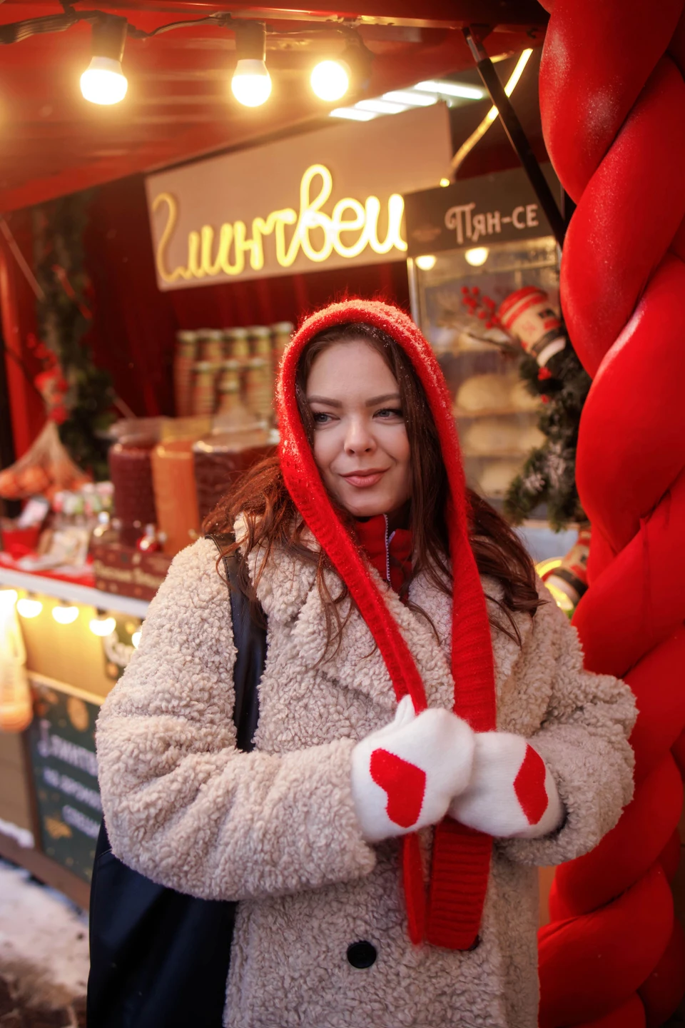 15-минутная новогодняя фотосессия в Петербурге (Мария)