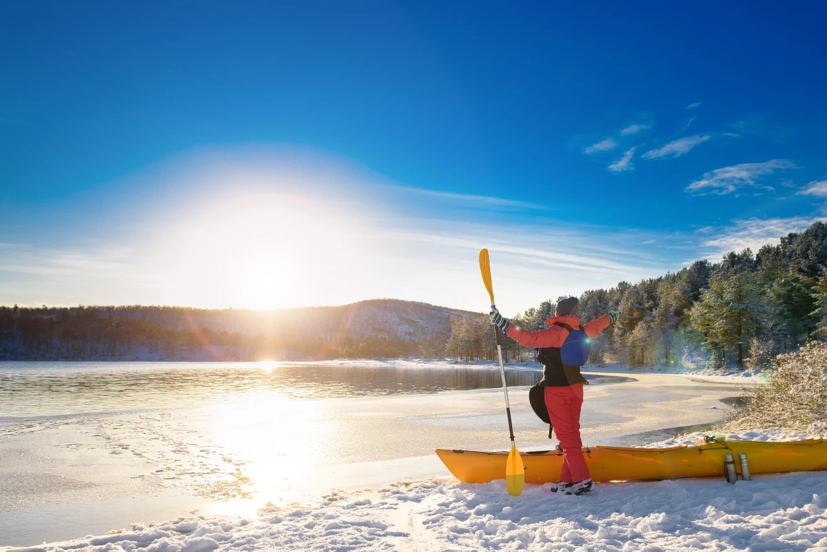 Каякинг по рекам и озёрам Кольского (7/19)