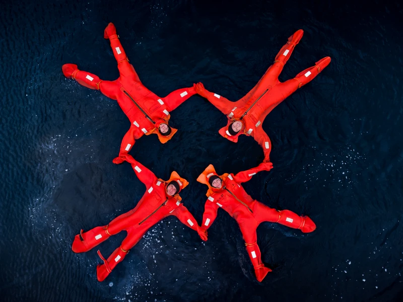 На волнах невесомости: айс-флоатинг на Волге