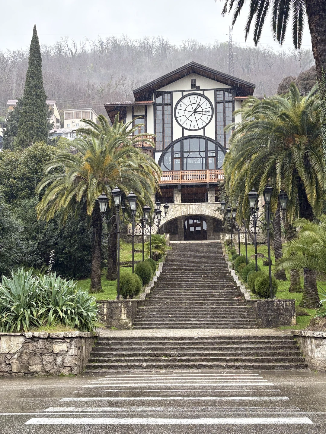 Поездка состоялась, несмотря на проливной дождь