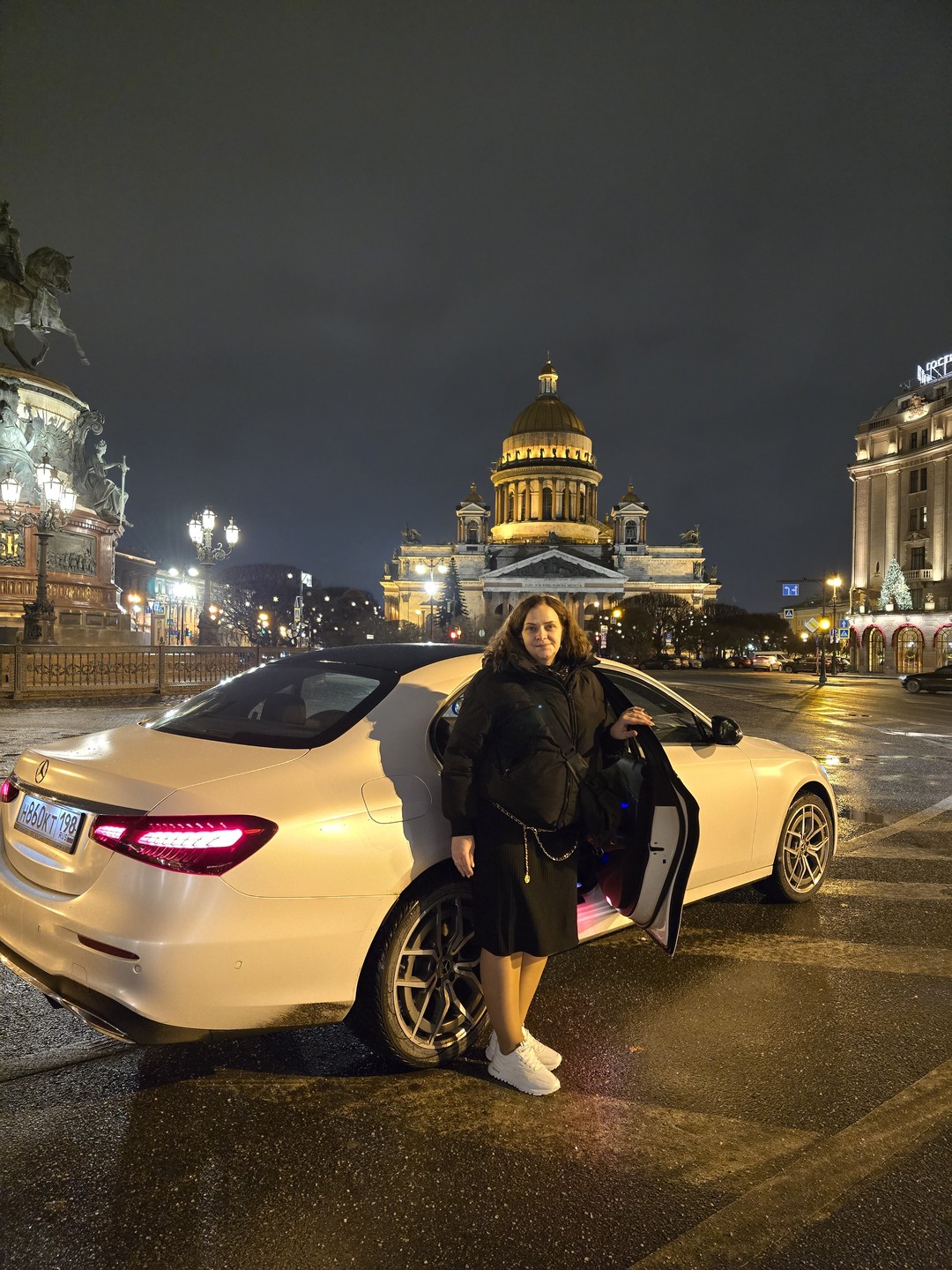 Атмосферная прогулка по ночному Петербургу (Наталья)