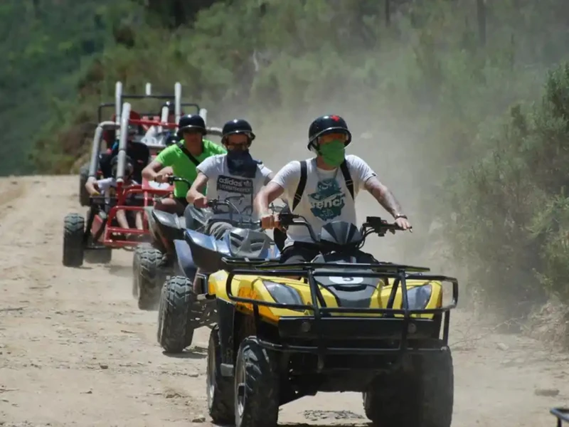 Экстрим-сафари на квадроциклах по бездорожью Антальи (из Аланьи)