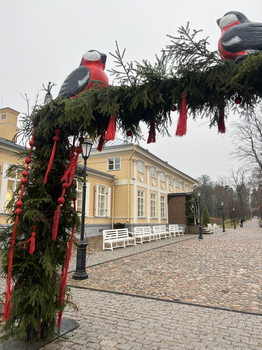 Уютно погуляли по парку, после дороги из Москвы самое то чтобы растормошить себя немного