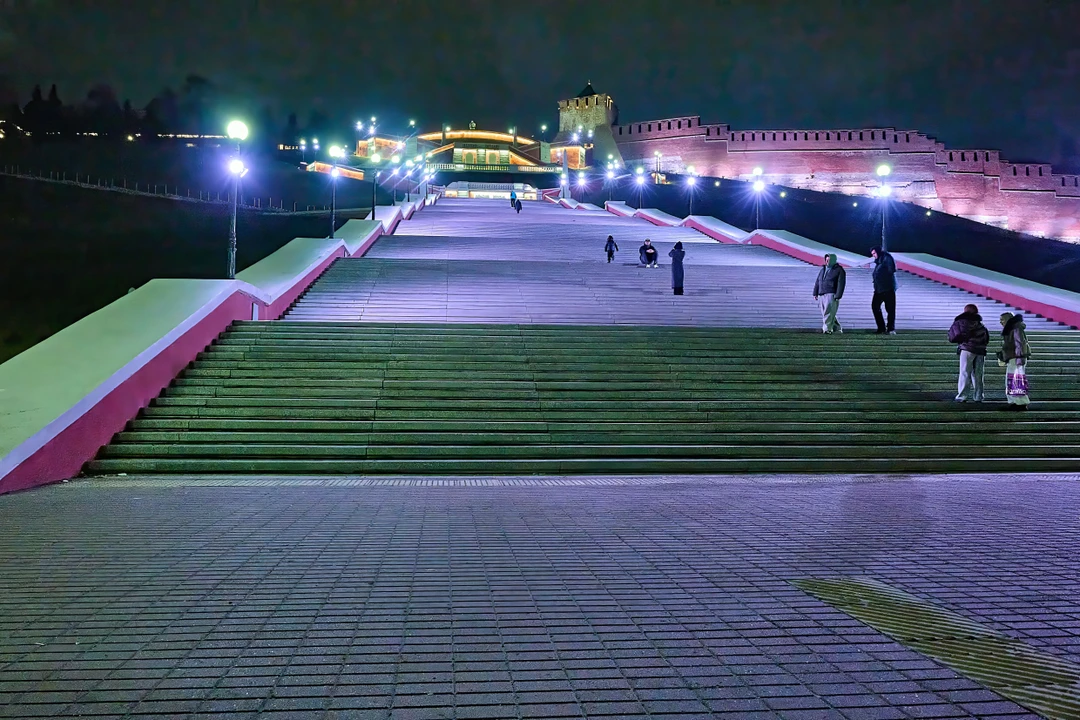 Огни ночного Нижнего Новгорода (Алексей)