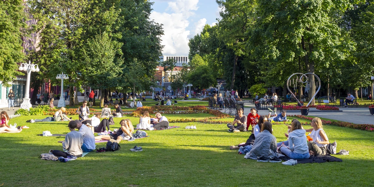 Сад «Эрмитаж»: излюбленное место театралов