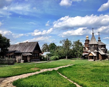 Ипатьевский монастырь, волжские пейзажи Плёса