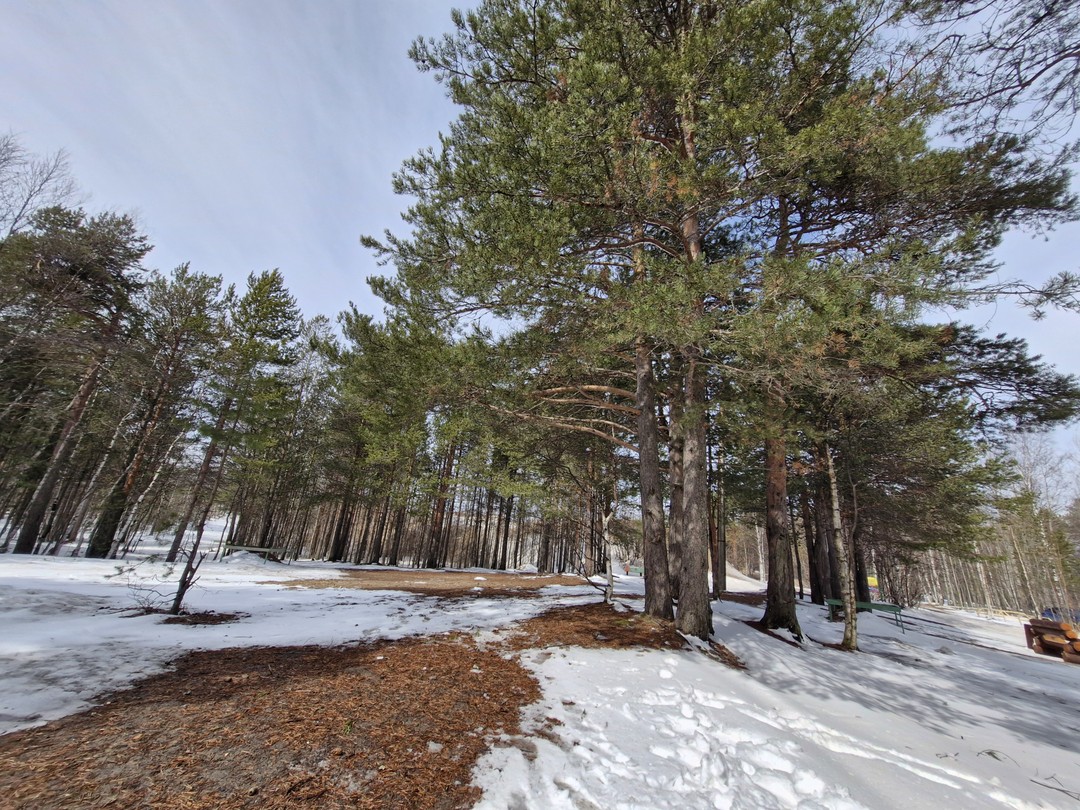 По приезду в Архангельск выяснилось, что весна внесла коррективы в наши планы - река сильно разлилась