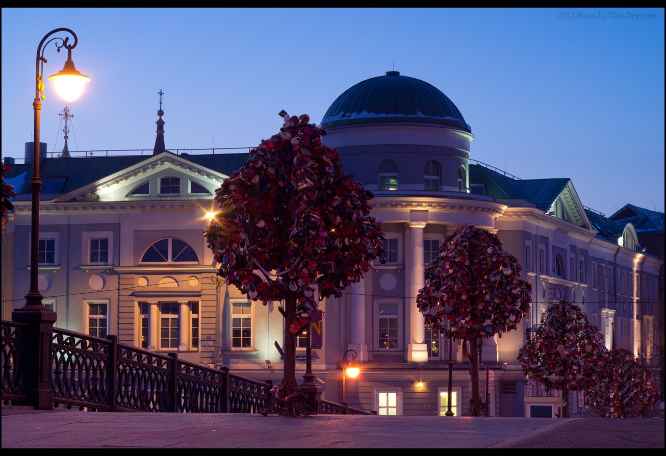 Романтические страницы Москвы
