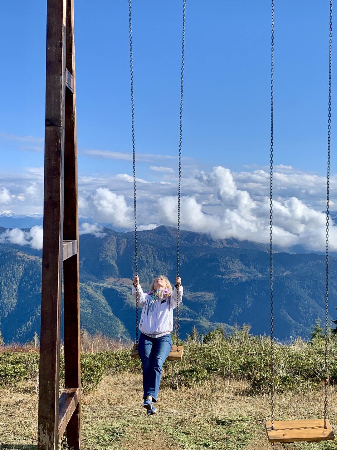 Прикосновение к облакам - в Гомисмта из Батуми (Анна)