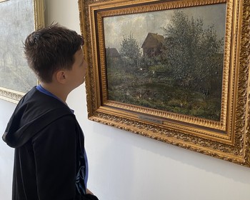 Музей Левитана, и Музей пейзажа, урок графики и создание скетча с мастером
