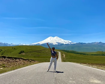 Путь к подножию Эльбруса