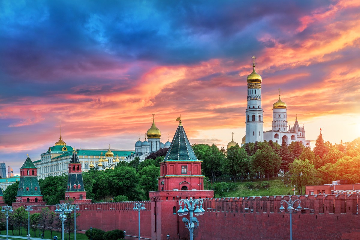 Московский Кремль с гидом-историком