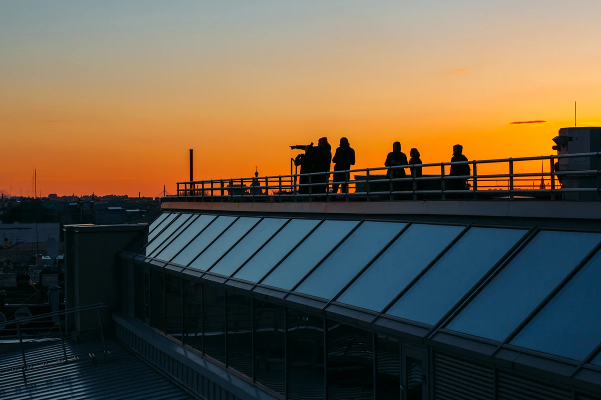 Небесная перспектива: групповая экскурсия на крыше (5/15)