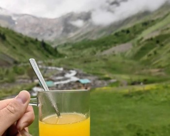 Акклиматизационный выход к водопаду Терскол
