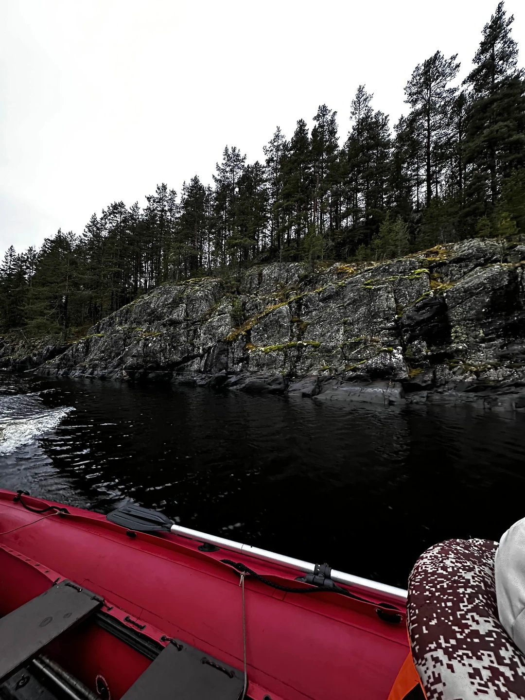 По ладожским шхерам круглый год - на аэролодке (Алексей)