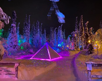 Саамская деревня, Кировск, подъём по канатной дороге, музей камня