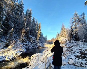 Шунгит-центр или гора Сампо, Кивач и Гирвас, Марциальные воды, «Долина зайцев»
