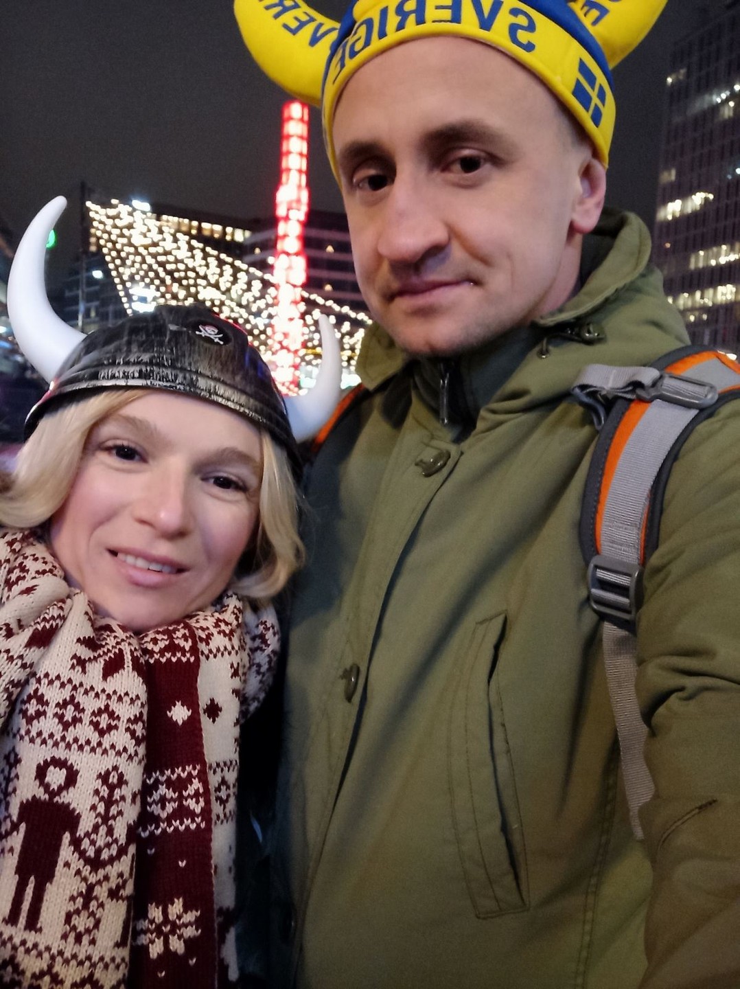 Прогулка по рождественскому Стокгольму (Никита)